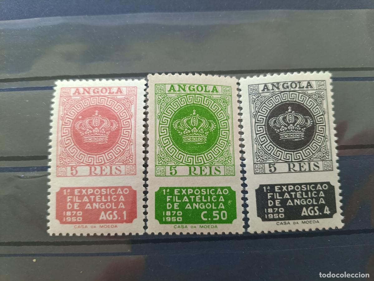 Sellos: ANGOLA 323/25*** - A&Ntilde;O 1950