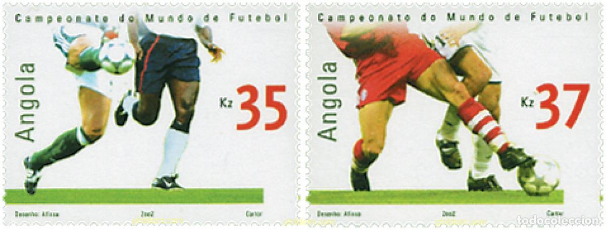 Sellos: 139304 MNH ANGOLA 2002 COPA DEL MUNDO DE FUTBOL. USA-94