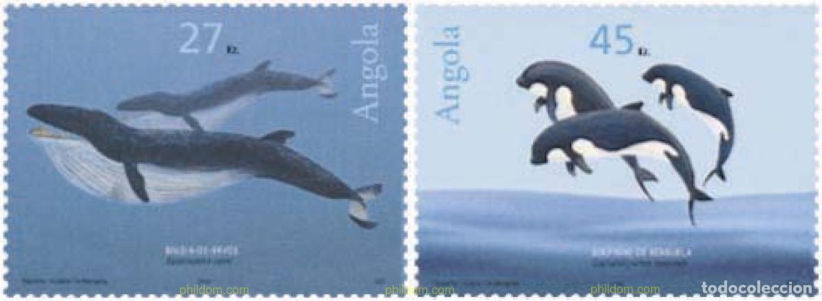 Sellos: 137056 MNH ANGOLA 2003 FAUNA MARINA