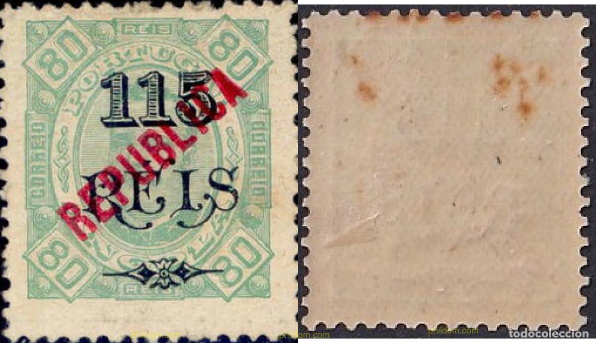 Sellos: 791716 MNH ANGOLA 1914 SELLOS SOBRECARGADOS