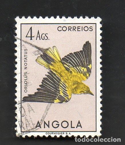 Sellos: FILA 1951 ANGOLA AF-337 YVERT 339 AVES ANGOLA CIRCULADO