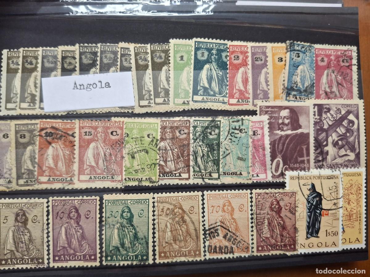 Francobolli: HB1095 SELLOS ANGOLA en usado ideal para tematicas