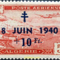 Sellos: 725158 HINGED ARGELIA 1948 8 ANIVERSARIO DEL GENERAL DE GAULLE