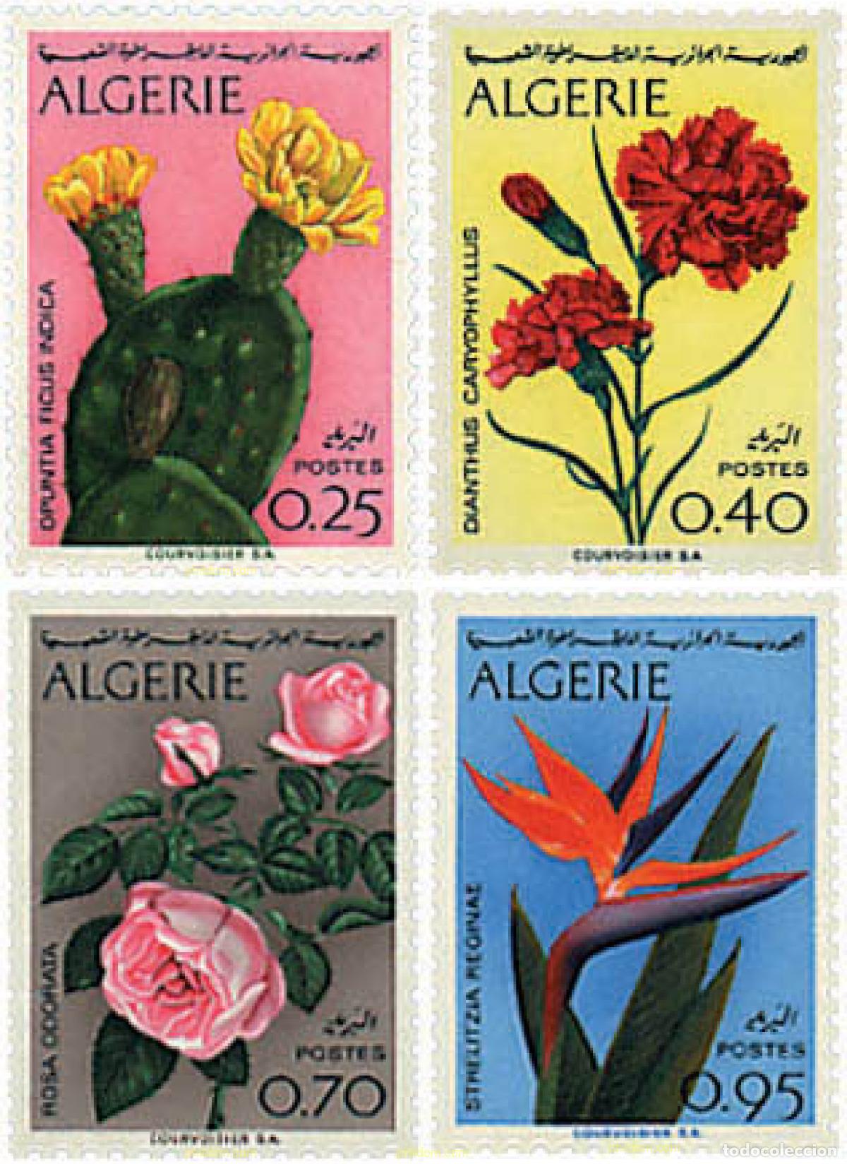 Sellos: 79184 MNH ARGELIA 1969 FLORES