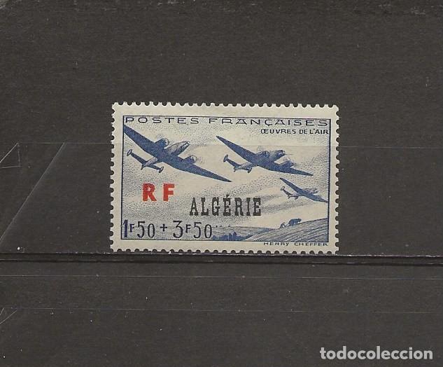Sellos: ALGERIE - 1945 - OEUVRES DE L'AIR - TIMBRE NEUF