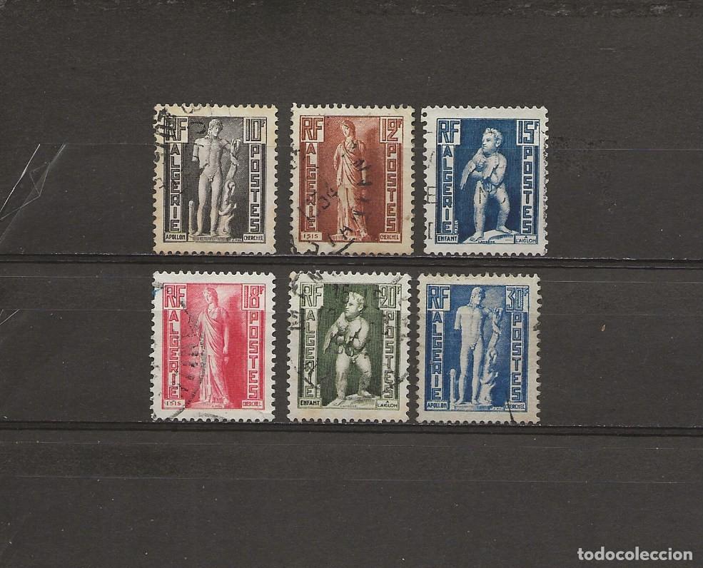 Sellos: ALGERIE - 1952 - STATUES - YT N&deg; 288 A 293