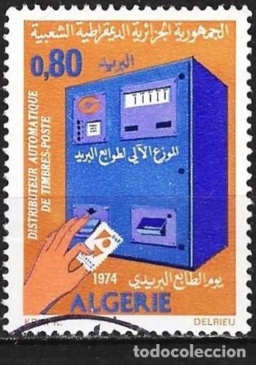 Sellos: Argelia 1974 - Mi 630 - YT 592 - D&iacute;a del Sello