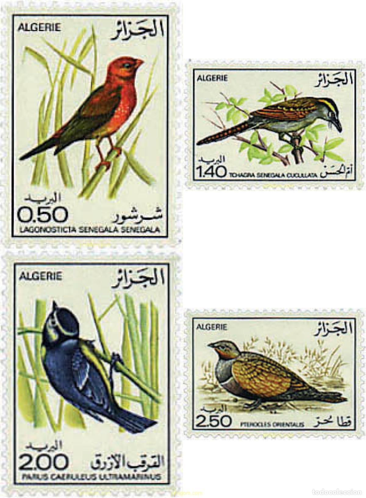 Sellos: 36437 MNH ARGELIA 1976 AVES