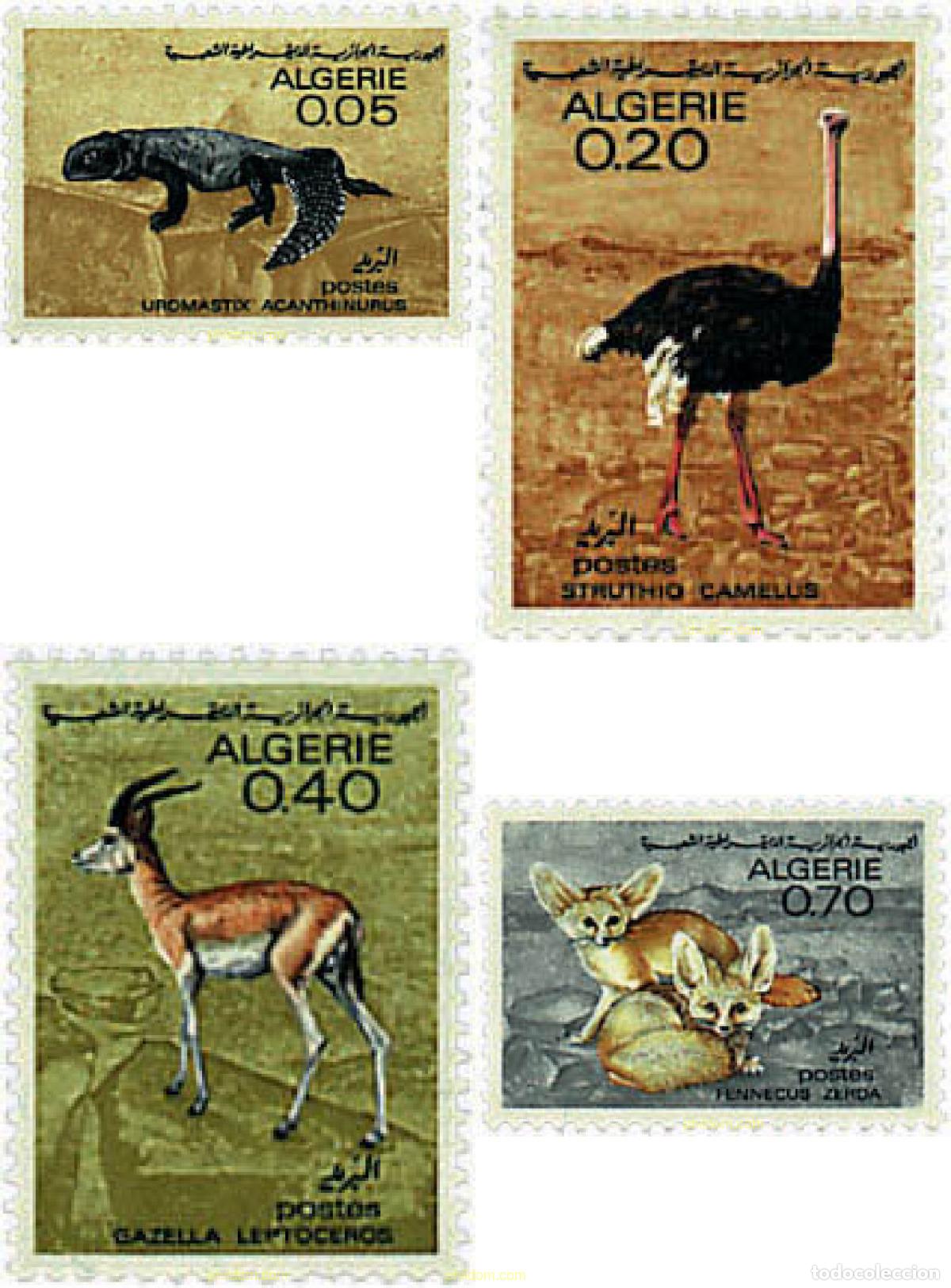 Sellos: 36436 MNH ARGELIA 1967 FAUNA