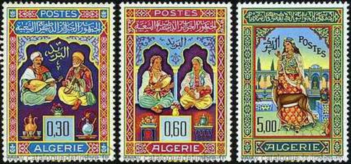 Sellos: 29269 MNH ARGELIA 1965 MINIATURAS