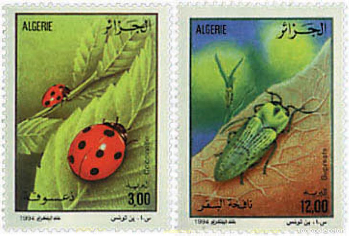 Sellos: 29383 MNH ARGELIA 1994 INSECTOS