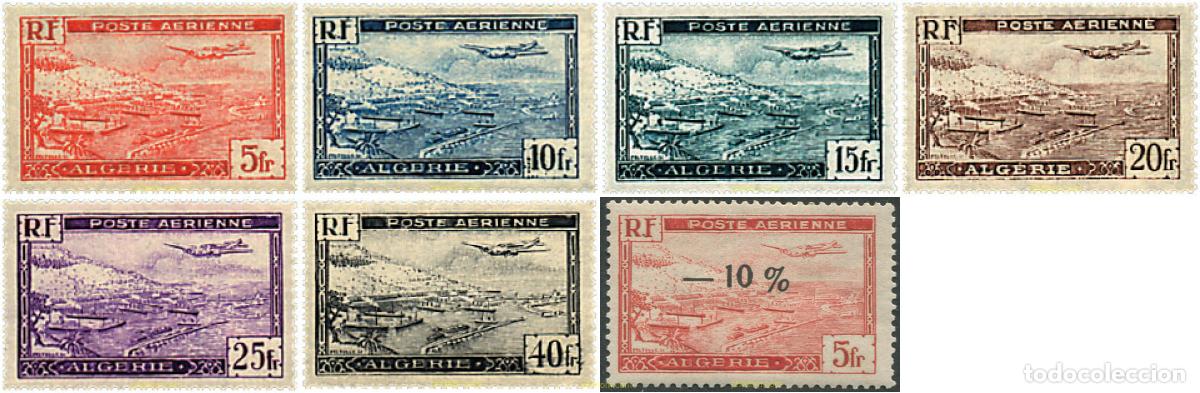 Sellos: 651608 HINGED ARGELIA 1946 VISTAS AEREAS