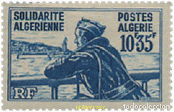 Selos: 676442 MNH ARGELIA 1946 SOLIDARIDAD
