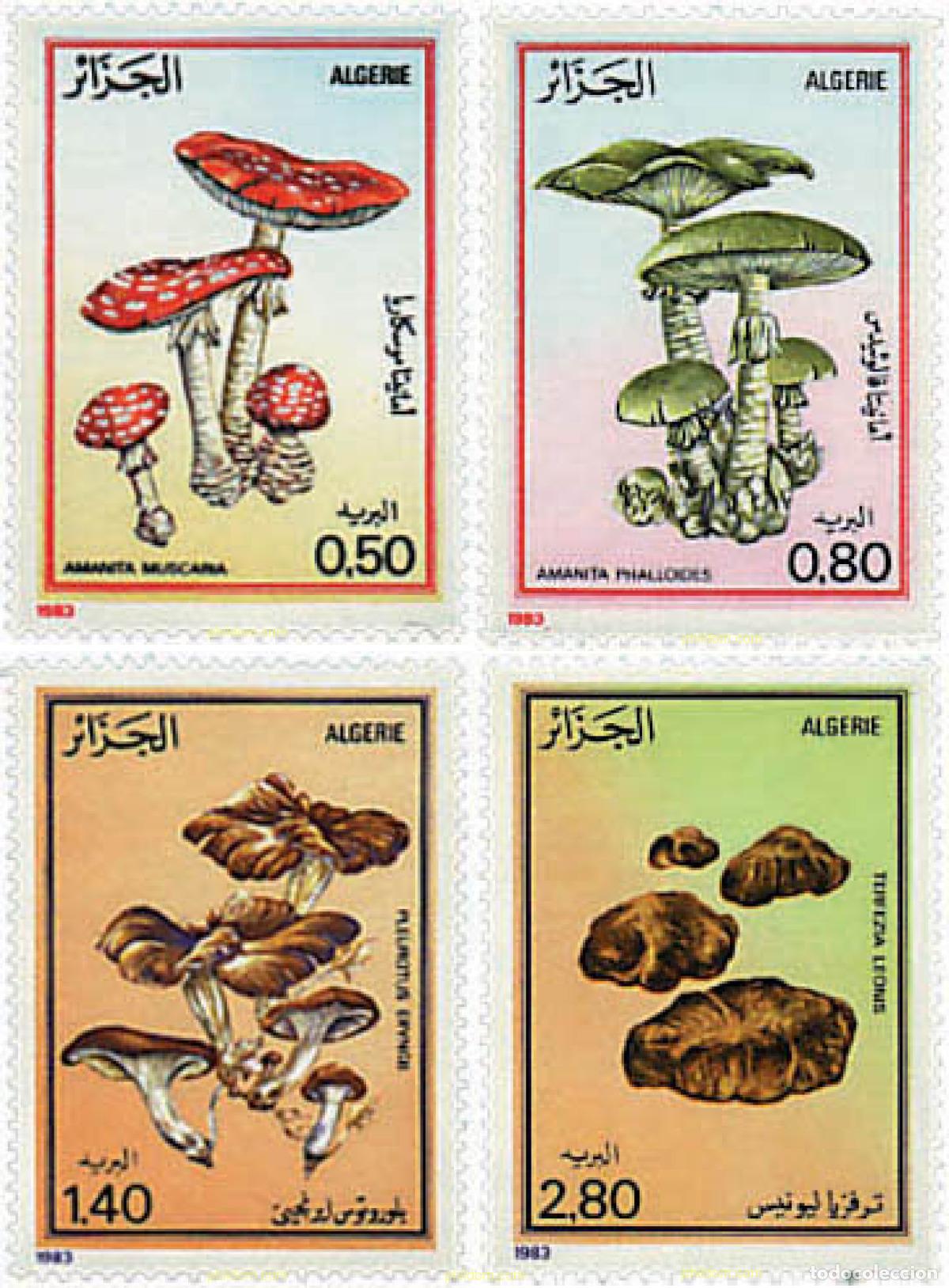 Sellos: 37409 MNH ARGELIA 1983 SETAS
