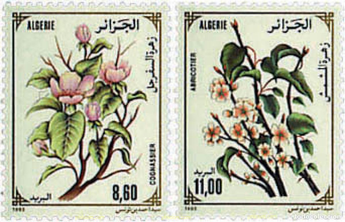 Sellos: 611880 MNH ARGELIA 1993 FLORES DE ARBOLES FRUTALES