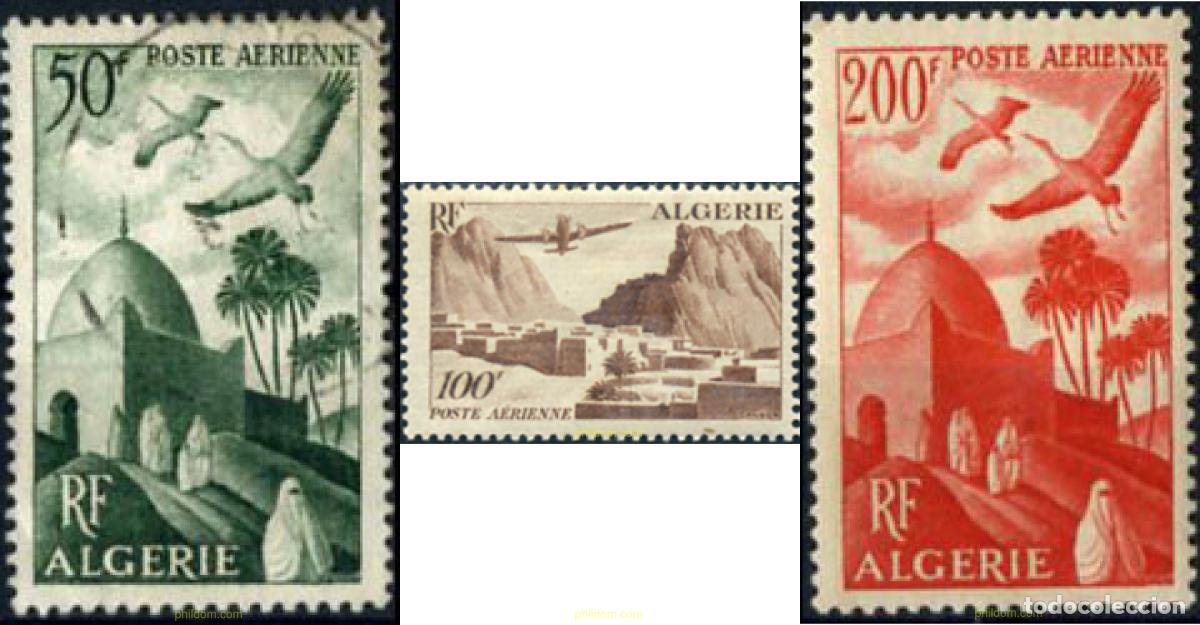 Sellos: 35111 MNH ARGELIA 1949 MOTIVOS VARIOS