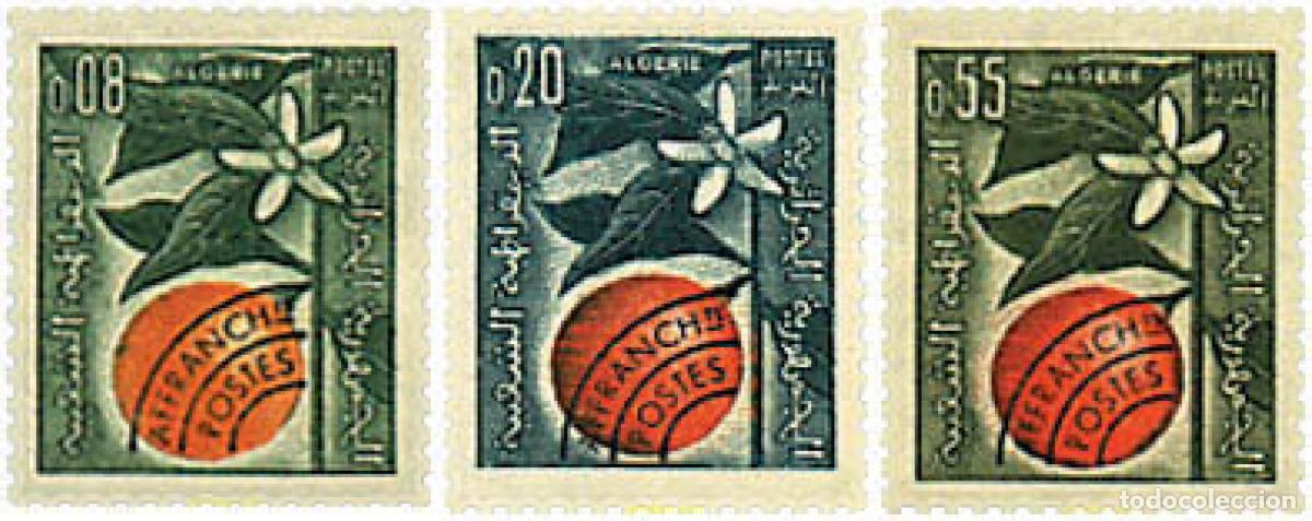 Sellos: 643203 MNH ARGELIA 1963 NARANJO