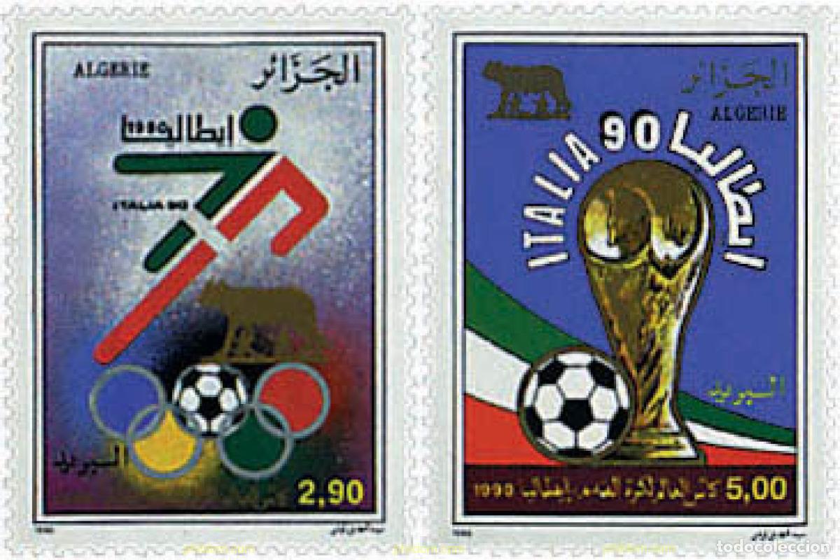 Briefmarken: 27443 MNH ARGELIA 1990 COPA DEL MUNDO DE FUTBOL. ITALIA-90