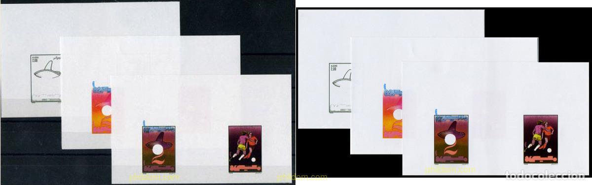 Sellos: 202061 MNH ARGELIA 1986 COPA DEL MUNDO DE FUTBOL. MEXICO-86