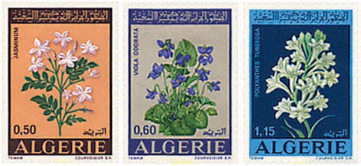Sellos: 79186 MNH ARGELIA 1972 FLORES