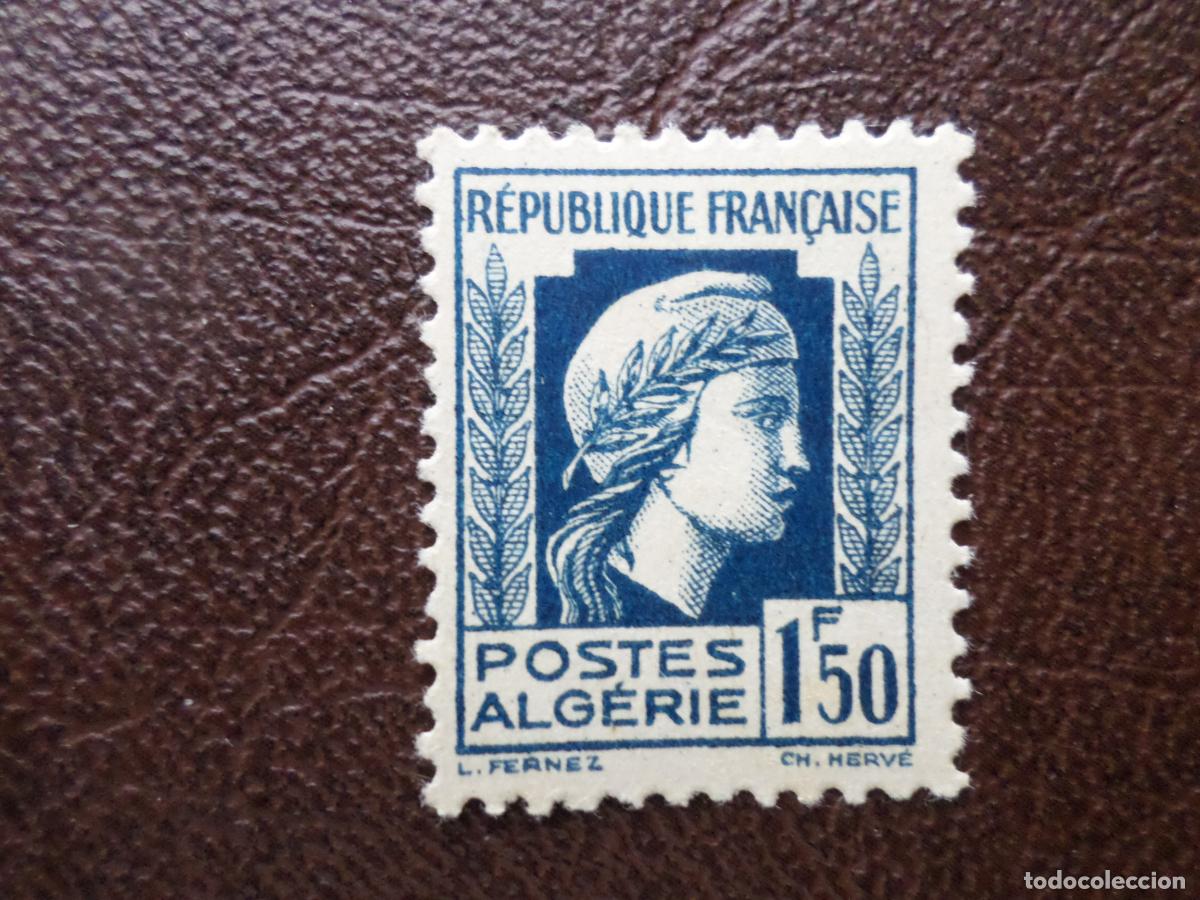 Sellos: :argelia, 1944, Yvert 214