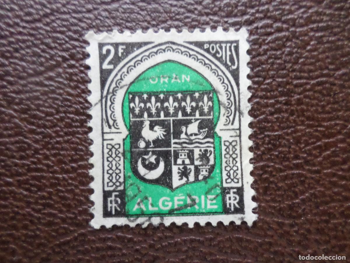 Sellos: :argelia, 1947, escudo de oran, Yvert 259