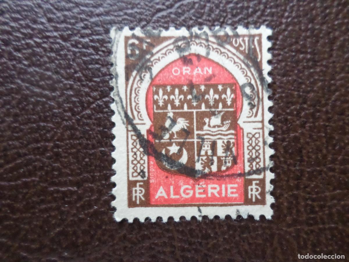 Sellos: :argelia, 1947, escudo de oran, Yvert 265