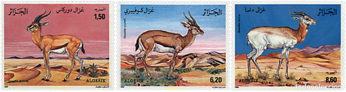 Sellos: 79215 MNH ARGELIA 1992 LAS GAZELAS ESPECIES PROTEGIDAS