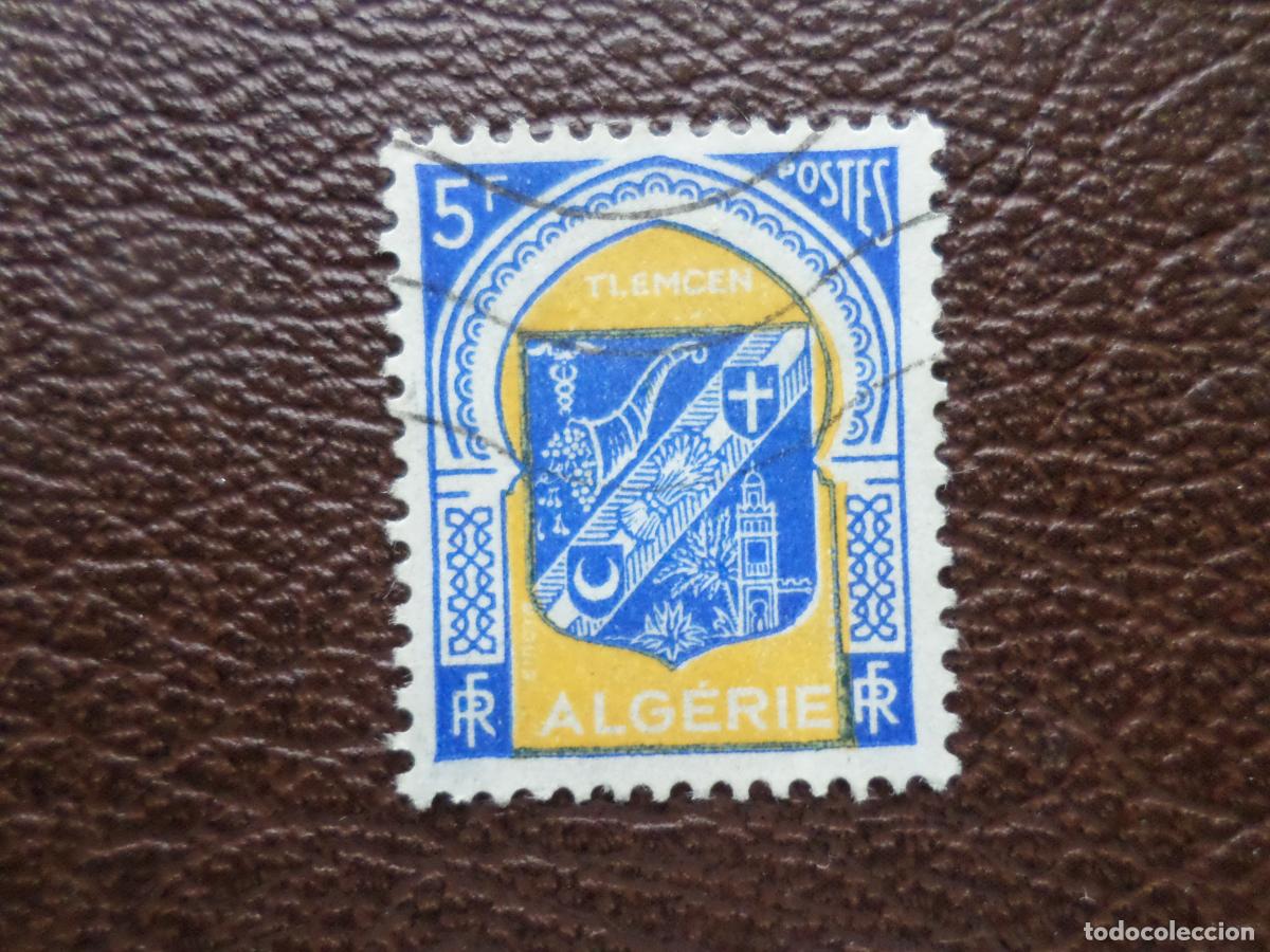 Sellos: :argelia, 1956, escudos de ciudades, Yvert 337C