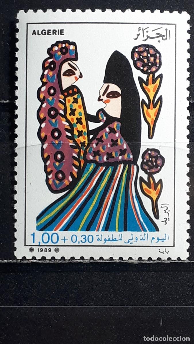 Sellos: ARGELIA. A&Ntilde;O 1989. **. YVERT 954