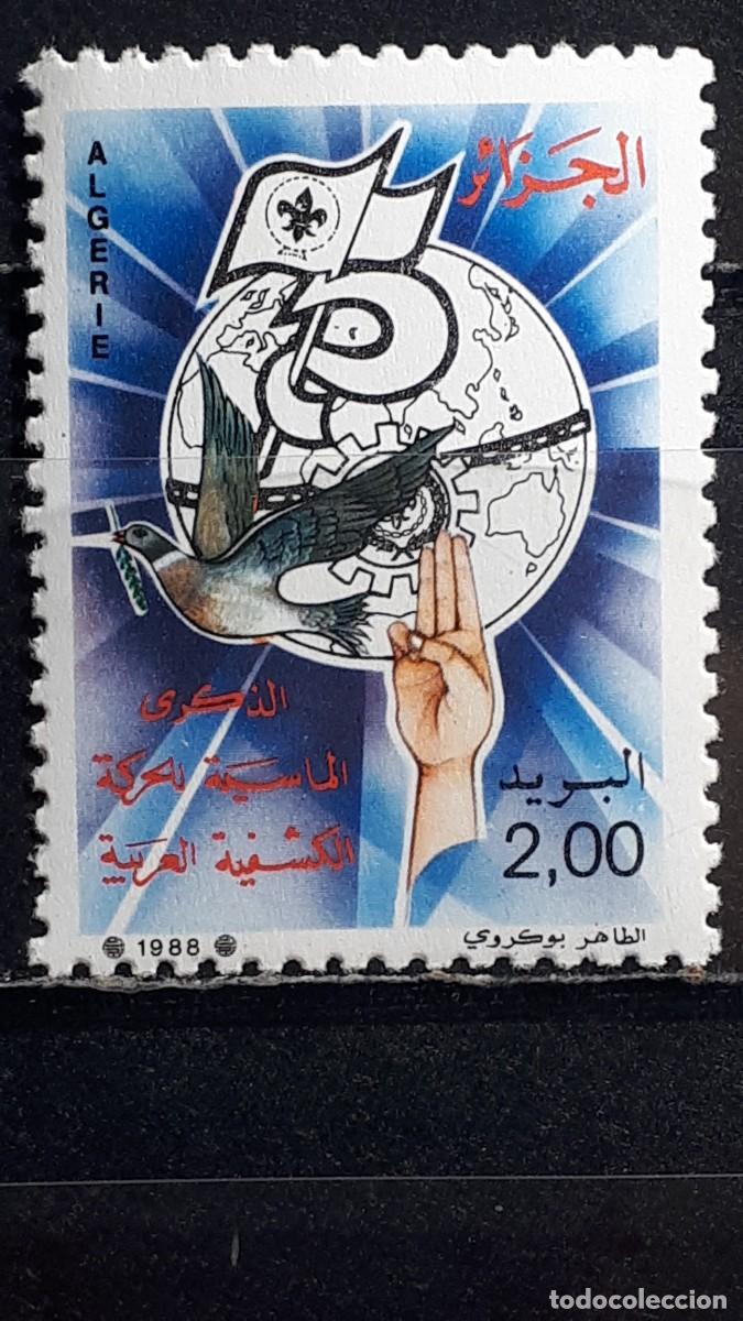 Sellos: ARGELIA. A&Ntilde;O 1988. **. YVERT 923