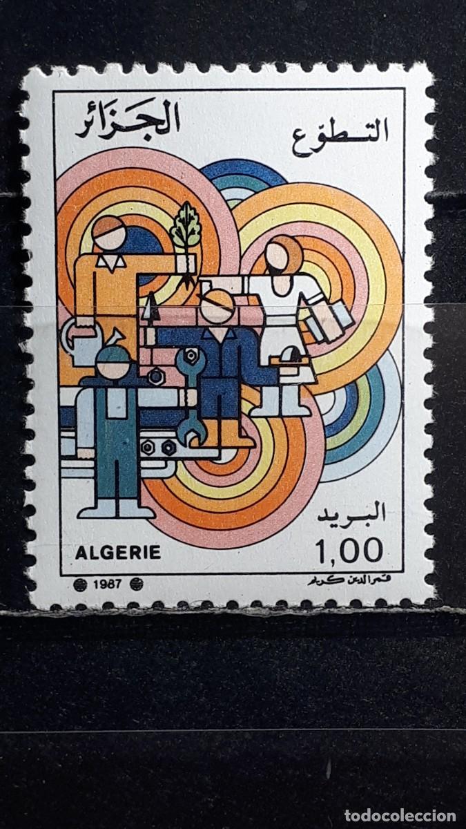 Sellos: ARGELIA. A&Ntilde;O 1987. **. YVERT 896