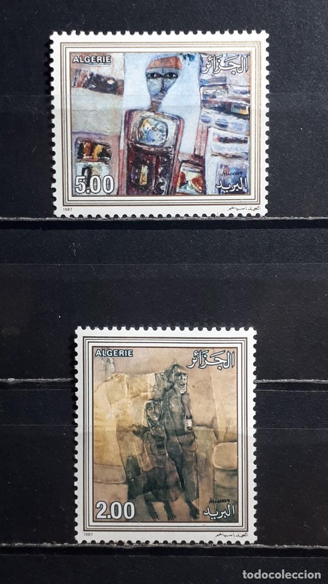 Sellos: ARGELIA. A&Ntilde;O 1987. **. YVERT 886/7