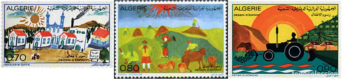 Sellos: 39157 MNH ARGELIA 1974 DIBUJOS INFANTILES
