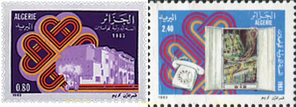 Sellos: 39165 MNH ARGELIA 1983 A&Ntilde;O MUNDIAL DE LAS COMUNICACIONES