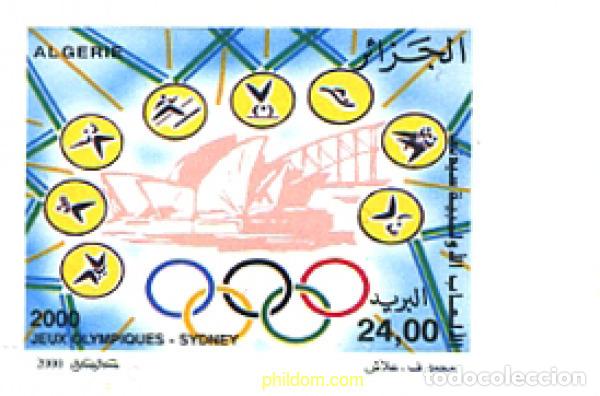 Sellos: 274242 MNH ARGELIA 2000 27 JUEGOS OLIMPICOS VERANO SYDNEY 2000