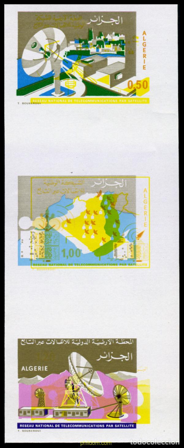 Sellos: 202030 MNH ARGELIA 1975 RED NACIONAL DE COMUNICACIONES POR SATELITE