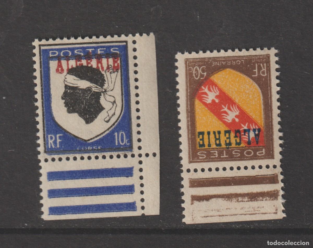 Sellos: Argelia 1947 - Yvert 243/244 mnh**