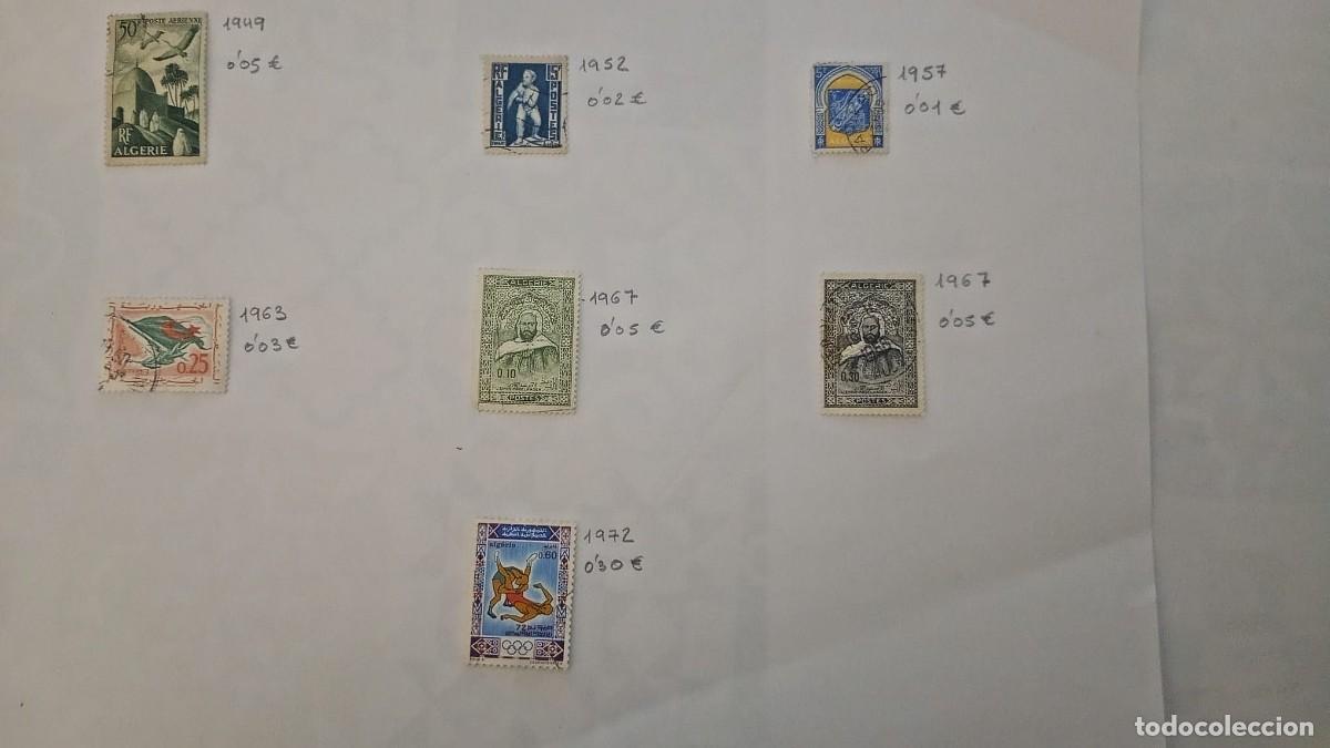 Sellos: Sellos Argelia diferentes a&ntilde;os
