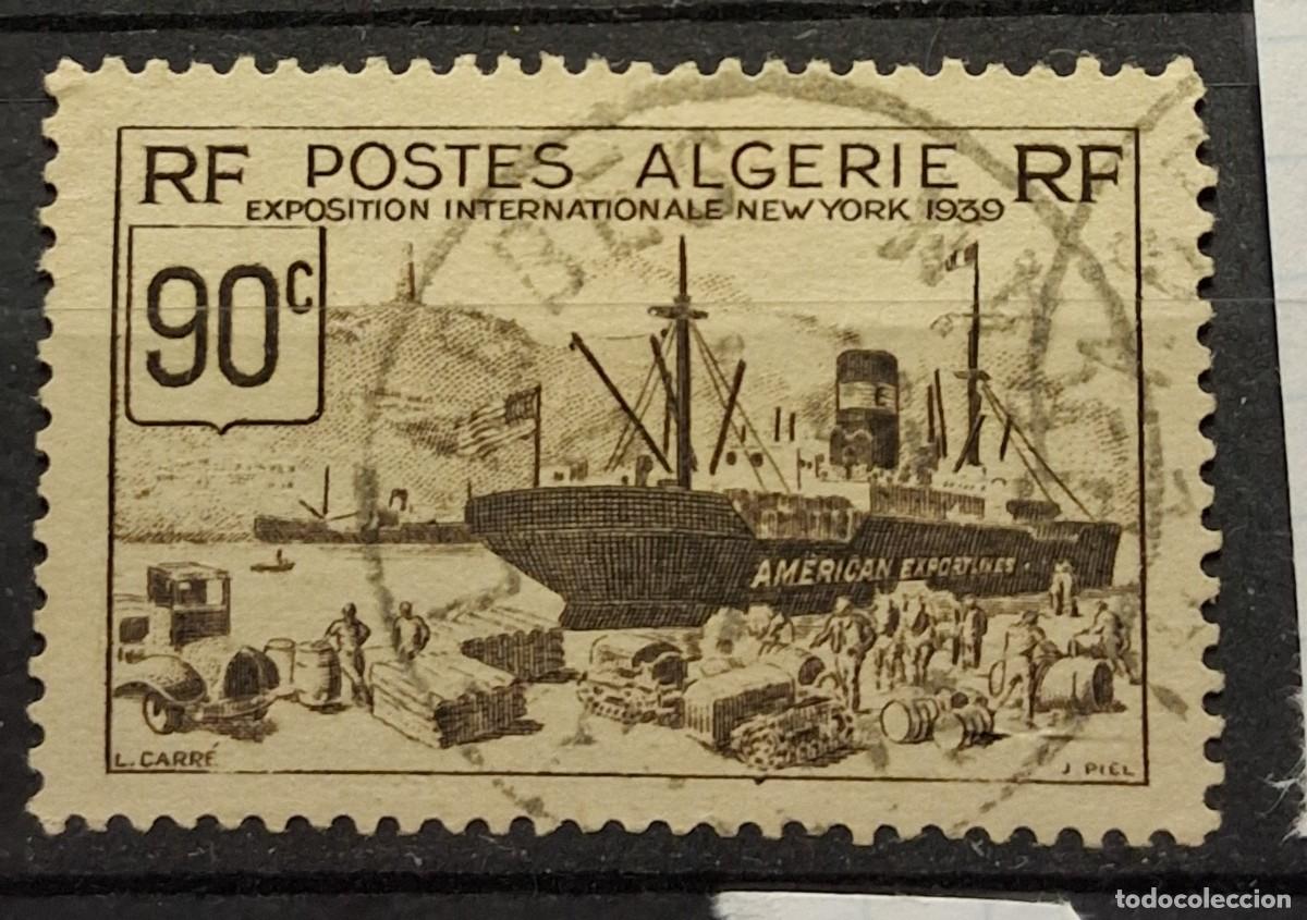 Sellos: ARGELIA, 1939, CAT.YT. 155.