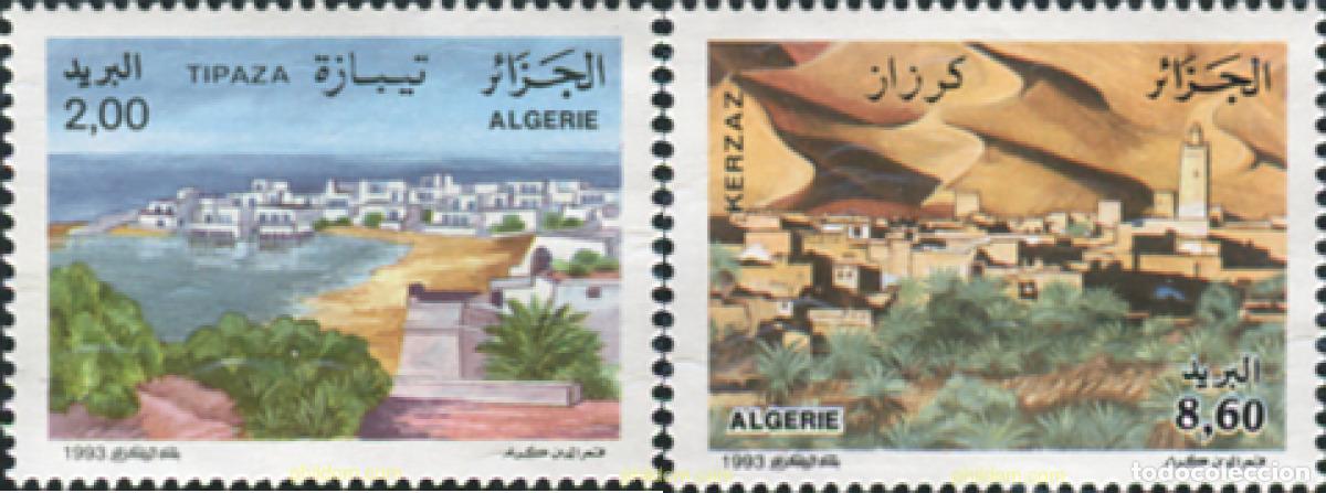 Sellos: 163443 MNH ARGELIA 1993 LUGARES TURISTICOS