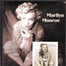 Sellos: BENIN 2002 SHEET MNH IMPERF MARILYN MONROE ACTRICES ACTRESSES CINE CINEMA. Lote 362458150