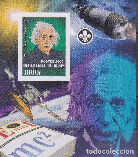 Sellos: BENIN 2008 SHEET MNH IMPERF ALBERT EINSTEIN - Foto 1