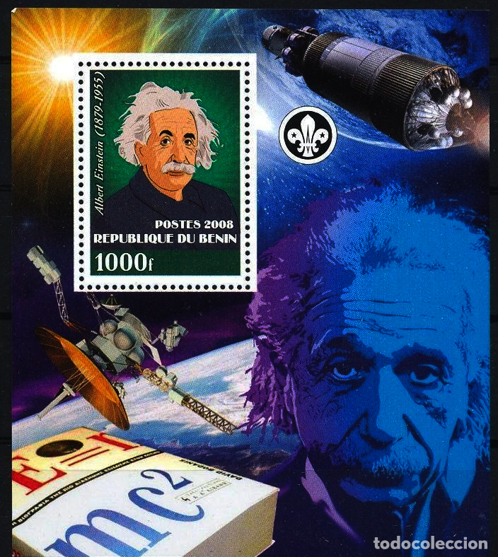 Sellos: BENIN 2008 SHEET MNH ALBERT EINSTEIN - Foto 1