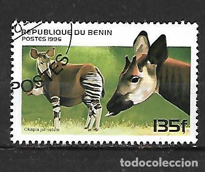 Sellos: 1996: Fauna - Okapi (CTO) - Foto 1