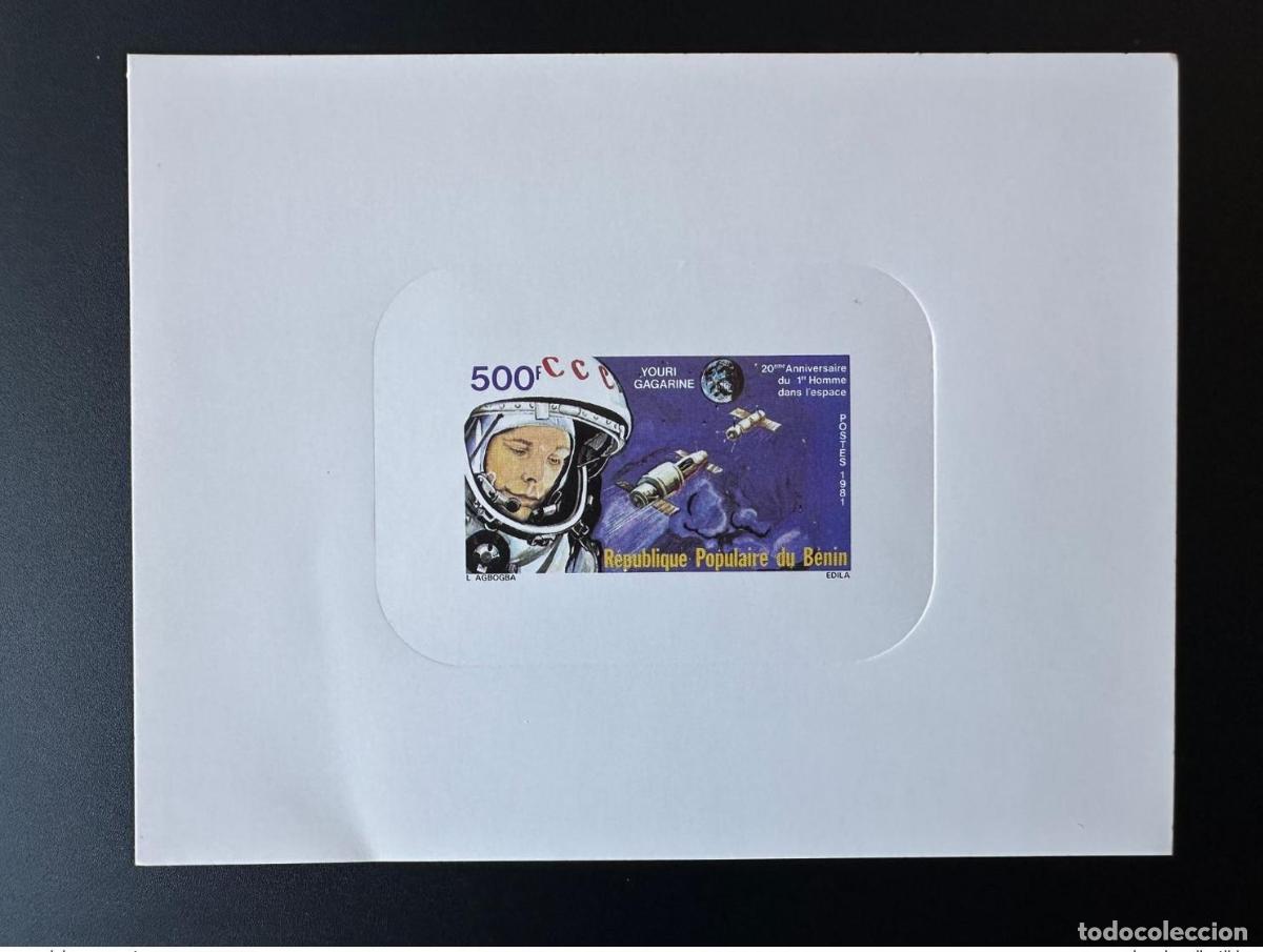 Sellos: Benin 1981 Mi. 260 Espacio de lujo para eventos Youri Gagarin Yuri URSS