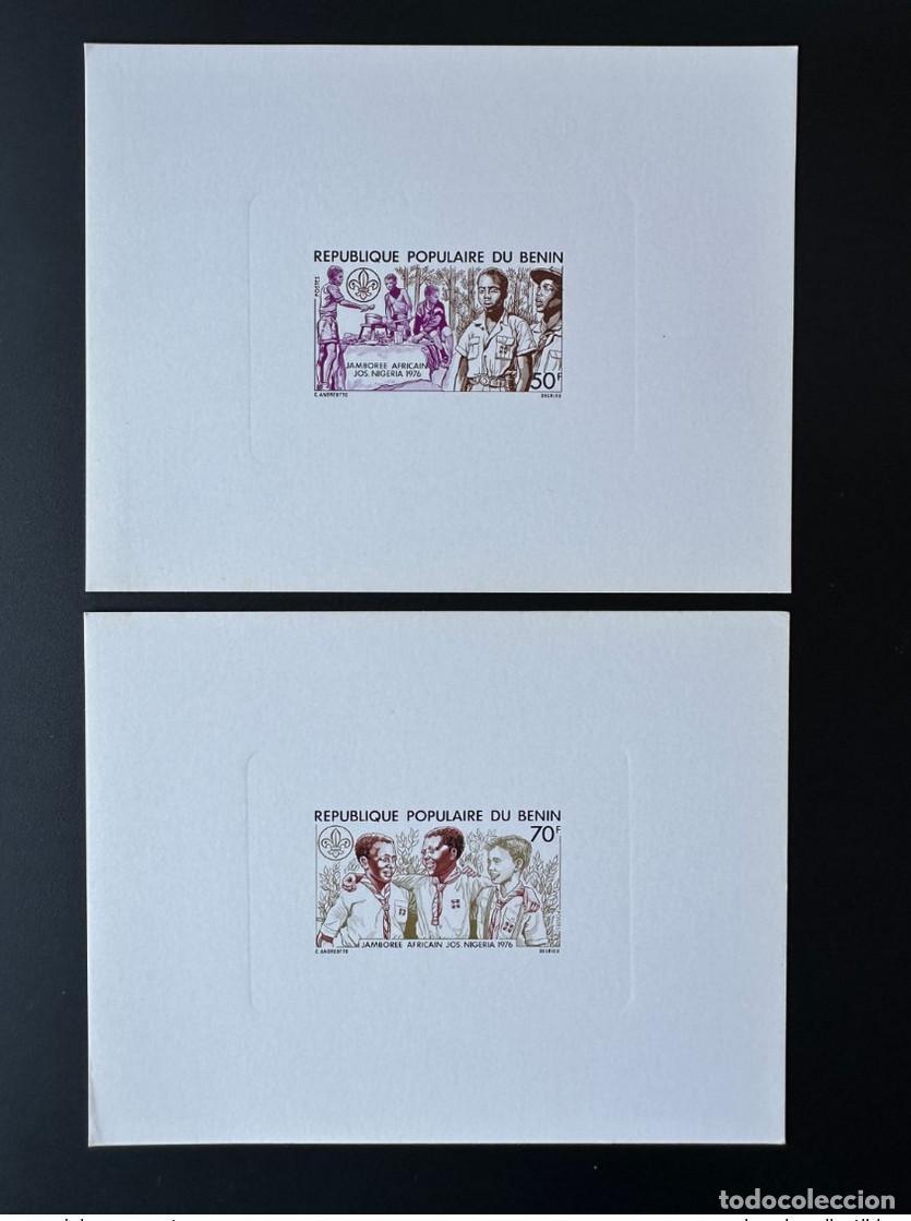 Sellos: Ben&iacute;n 1976 Mi.55 - 56 Evento de lujo: African Jamboree Nigeria Scouting