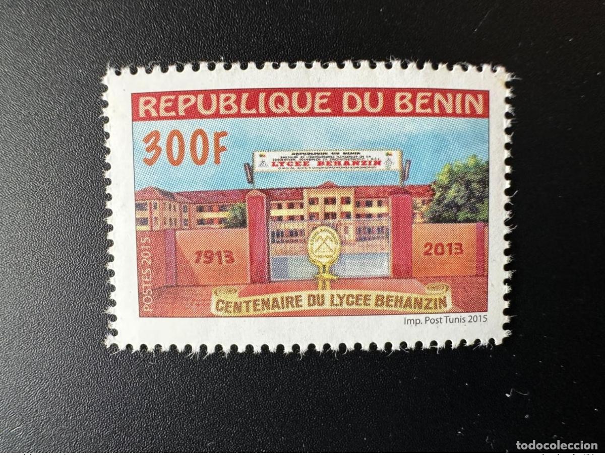 Sellos: Ben&iacute;n 2015 Mi. 1670 300F Centenario del Lyc&eacute;e Behanzin Education Kultus MNH **