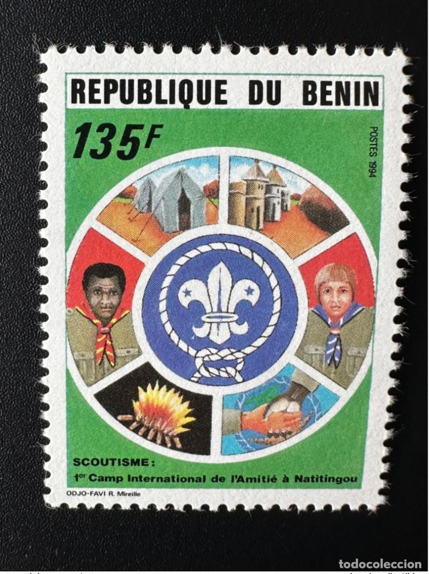 Sellos: Ben&iacute;n 1994 Mi. 621 Scouting Scouts Jamboree campamento internacional Natitingou