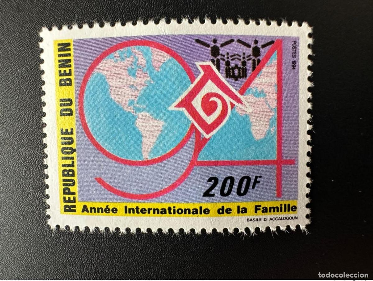 Sellos: Benin 1994 Mi. 622 A&ntilde;o Internacional de la Familia